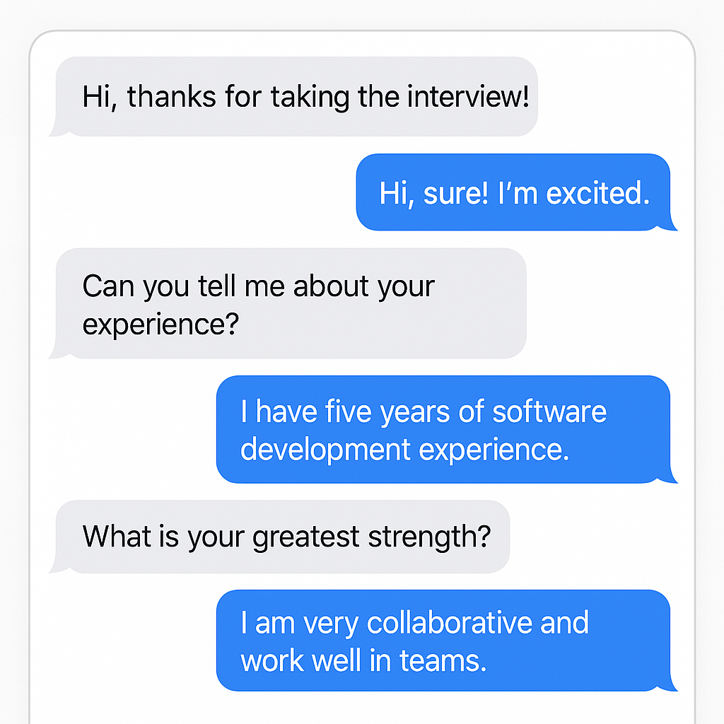 chat example